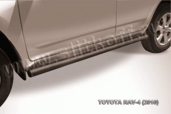 Защита порогов Slitkoff Toyota (Тойота) RAV4 (рав)  XA30 (2010-2013) XA30 5 дв. 2-ой рестайлинг, 5 дв. удлиненный 2-ой рестайлинг