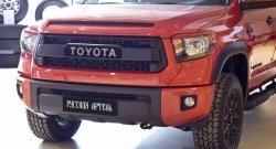 1 099 р. Реснички на фары RA Toyota Tundra XK50 2-ой рестайлинг (2013-2024) (Неокрашенные)  с доставкой в г. Таганрог. Увеличить фотографию 5