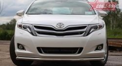 14 219 р. Защита переднего бампера одинарная Souz-96 (d60) Toyota Venza GV10 дорестайлинг (2008-2012)  с доставкой в г. Таганрог. Увеличить фотографию 3