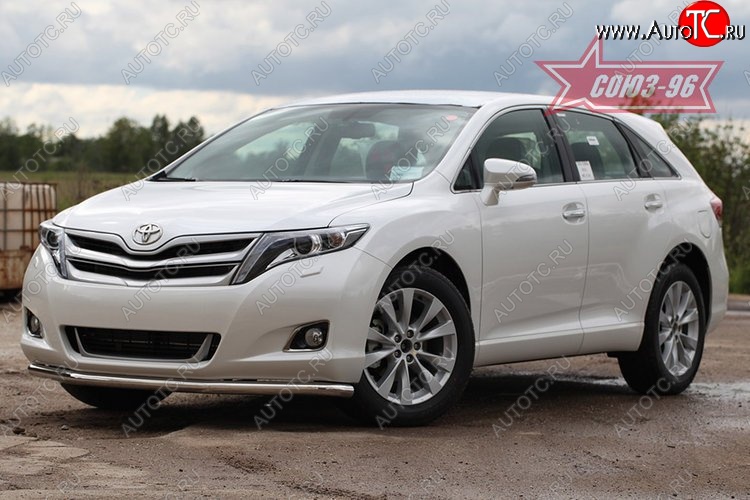 14 219 р. Защита переднего бампера одинарная Souz-96 (d60) Toyota Venza GV10 дорестайлинг (2008-2012)  с доставкой в г. Таганрог