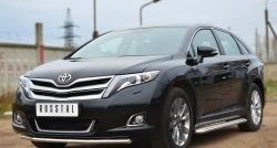 26 999 р. Широкая защита порогов SLITKOFF  Toyota Venza  GV10 (2012-2016) рестайлинг  с доставкой в г. Таганрог. Увеличить фотографию 3