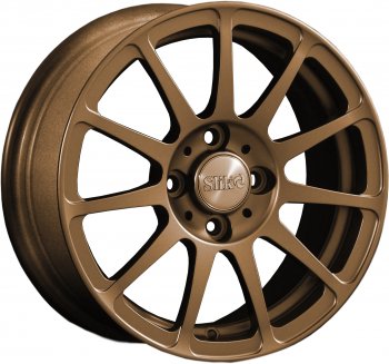 Кованый диск Slik Classik 6x14 (Металлик: коньячная бронза глянец BNZCGN) Mazda 626 GC хэтчбэк (1982-1987) 4x114.3xDIA59.6xET45.0