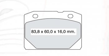 419 р. Колодка переднего дискового тормоза DAFMI INTELLI Лада 2105 (1979-2010)  с доставкой в г. Таганрог. Увеличить фотографию 2