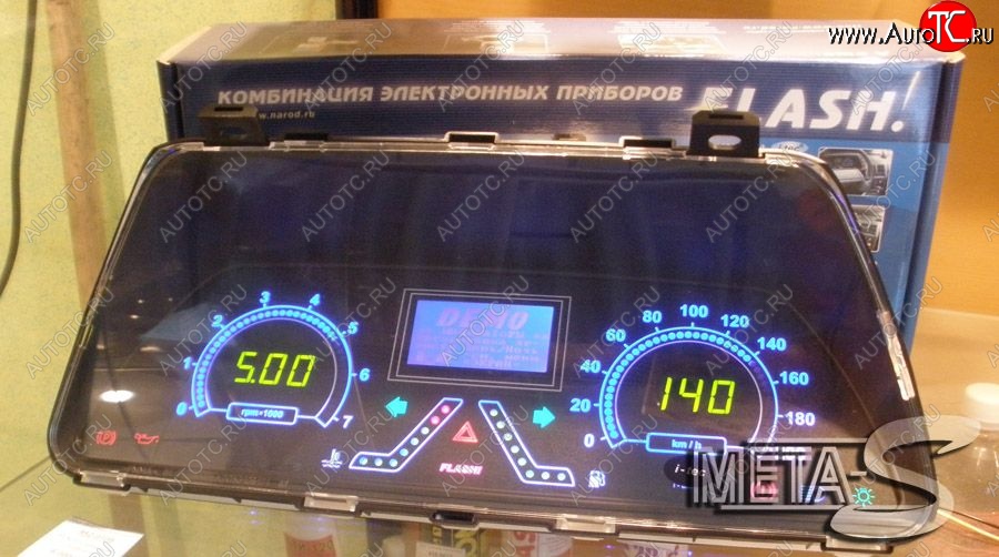 8 499 р. Приборная панель Flash Lite Лада 2110 седан (1995-2007)  с доставкой в г. Таганрог