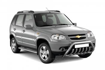 Рейлинги Petroil Tuning Комфорт Chevrolet (Шевролет) Niva (Нива)  2123 (2009-2020), Лада (ваз) 2123 (Нива Шевроле) (niva) (2002-2021),  Нива Трэвел (Niva) (2021-2025)