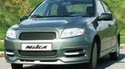 5 199 р. Передний бампер Nika-Sport Лада Гранта 2191 лифтбэк дорестайлинг  (2013-2017) (Неокрашенный)  с доставкой в г. Таганрог. Увеличить фотографию 3