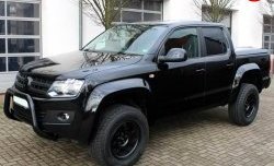 21 499 р. Накладки на колёсные арки LinexTras Volkswagen Amarok дорестайлинг (2009-2016) (Неокрашенные)  с доставкой в г. Таганрог. Увеличить фотографию 2