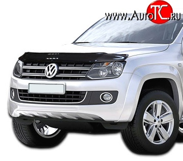 3 169 р. Дефлектор капота NovLine Volkswagen Amarok дорестайлинг (2009-2016)  с доставкой в г. Таганрог