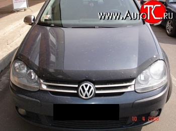 2 699 р. Дефлектор капота NovLine Volkswagen Golf Plus 5 (2004-2009)  с доставкой в г. Таганрог