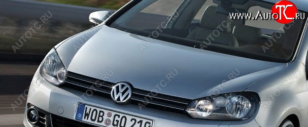 12 599 р. Металлический капот SIGNEDA Volkswagen Golf 6 хэтчбэк 5 дв. (2008-2014) (неокрашенный)  с доставкой в г. Таганрог