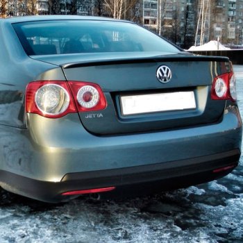 3 399 р. Лип спойлер АВТОКРАТ Volkswagen Jetta A5 седан (2005-2011) (Неокрашенный)  с доставкой в г. Таганрог. Увеличить фотографию 2