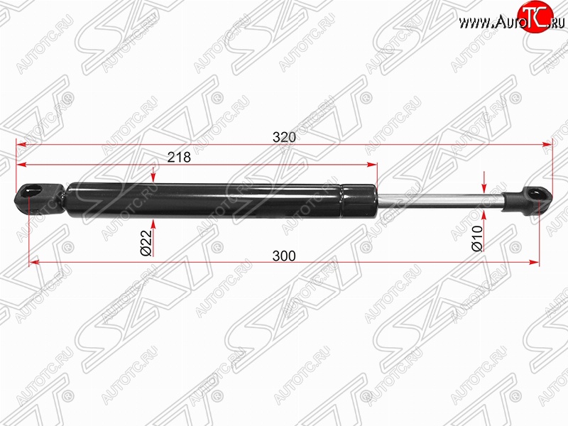 599 р. Газовый упор крышки багажника SAT  Volkswagen Jetta  A5 (2005-2011) седан  с доставкой в г. Таганрог