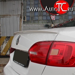 4 649 р. Лип спойлер Sport  Volkswagen Jetta  A6 (2011-2015) седан дорестайлинг (Неокрашенный)  с доставкой в г. Таганрог