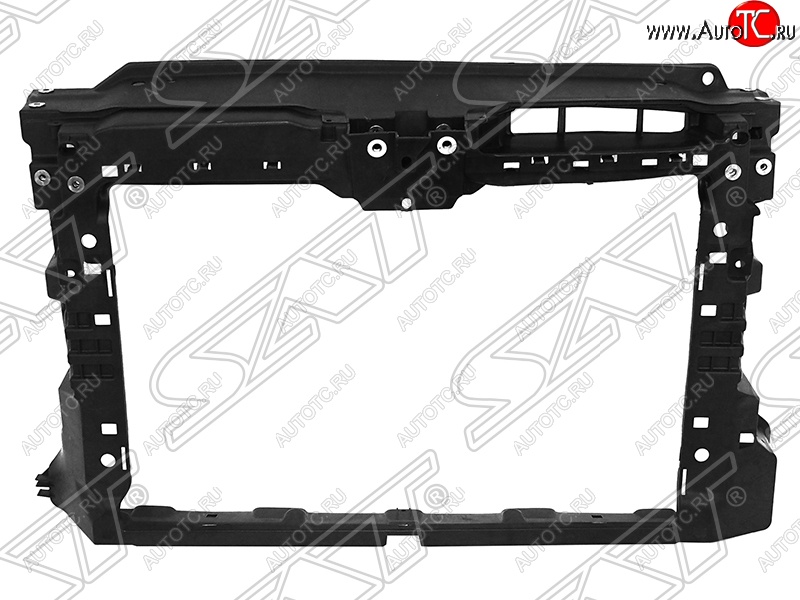 3 499 р. Рамка радиатора (телевизор) SAT  Volkswagen Jetta  A6 (2015-2018) седан рестайлинг (Неокрашенная)  с доставкой в г. Таганрог