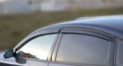 Комплект дефлекторов окон (ветровиков) 4 шт. (седан) Russtal Volkswagen Passat B5 седан дорестайлинг (1996-2000)