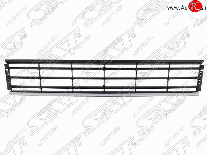 1 799 р. Решетка в передний бампер (с хромом) SAT  Volkswagen Passat  B7 (2010-2015) седан  с доставкой в г. Таганрог