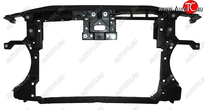 6 999 р. Рамка радиатора (телевизор) (дизель) SAT Volkswagen Passat B7 универсал (2010-2015) (Неокрашенная)  с доставкой в г. Таганрог