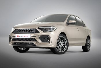 Передний бампер REBOOT Volkswagen (Волксваген) Polo (Поло)  Mk6 (2020-2022) Mk6 лифтбек