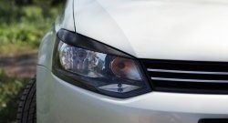 Реснички на фары RA Volkswagen (Волксваген) Polo (Поло)  5 (2009-2015) 5 хэтчбек дорестайлинг