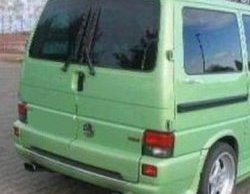 5 399 р. Лип спойлер Распашонка Volkswagen Transporter T4 рестайлинг (1996-2003) (Неокрашенный)  с доставкой в г. Таганрог. Увеличить фотографию 2