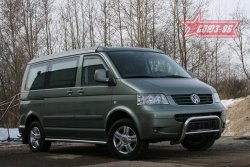 Защита переднего бампера Souz-96 (d60) Volkswagen Transporter T5 дорестайлинг (2003-2009)