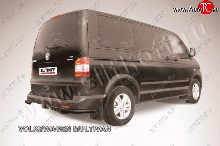 6 299 р. Уголки d57  Volkswagen Transporter  T5 (2003-2009) дорестайлинг (Цвет: серебристый)  с доставкой в г. Таганрог