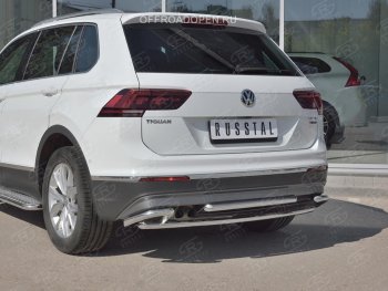 24 599 р. уголки SLITKOFF  Volkswagen Tiguan  Mk2 (2016-2020) дорестайлинг  с доставкой в г. Таганрог. Увеличить фотографию 3