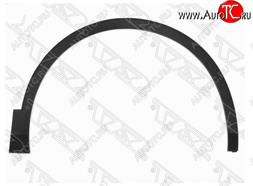 2 059 р. Молдинг арки крыла SAT (Передний, правый)  Volkswagen Tiguan  Mk2 (2016-2020) дорестайлинг (Неокрашенный)  с доставкой в г. Таганрог