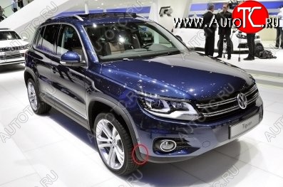 26 999 р. Накладки на колёсные арки CT Volkswagen Tiguan NF рестайлинг (2011-2017) (Неокрашенные)  с доставкой в г. Таганрог