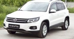 699 р. Реснички на фары RA  Volkswagen Tiguan  NF (2011-2017) рестайлинг (Неокрашенные)  с доставкой в г. Таганрог. Увеличить фотографию 3