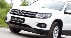 699 р. Реснички на фары RA  Volkswagen Tiguan  NF (2011-2017) рестайлинг (Неокрашенные)  с доставкой в г. Таганрог. Увеличить фотографию 4