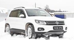 1 199 р. Зимняя заглушка решетки переднего бампера (Track & Field) РА  Volkswagen Tiguan  NF (2011-2017) рестайлинг  с доставкой в г. Таганрог. Увеличить фотографию 4