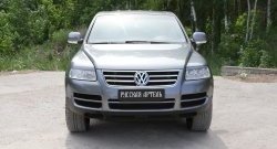 999 р. Реснички на фары RA  Volkswagen Touareg  GP (2002-2007) дорестайлинг (Неокрашенные)  с доставкой в г. Таганрог. Увеличить фотографию 3