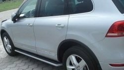 32 399 р. Пороги CT v3 Volkswagen Touareg NF дорестайлинг (2010-2014)  с доставкой в г. Таганрог. Увеличить фотографию 2