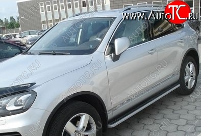 32 399 р. Пороги CT v3 Volkswagen Touareg NF дорестайлинг (2010-2014)  с доставкой в г. Таганрог