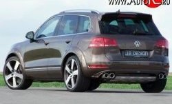 11 399 р. Спойлер Je DESIGN 7P Volkswagen Touareg NF дорестайлинг (2010-2014) (Неокрашенный)  с доставкой в г. Таганрог. Увеличить фотографию 2