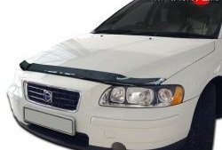 3 299 р. Дефлектор капота NovLine Volvo S60 RS,RH седан дорестайлинг (2000-2004)  с доставкой в г. Таганрог. Увеличить фотографию 1