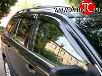 2 989 р. Дефлекторы окон (ветровики) Novline 4 шт Volvo XC90 C рестайлинг (2006-2014)  с доставкой в г. Таганрог